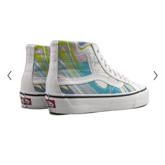 Vans Multicolor Color Swirl High-Top Sneakers Women's 8 Men's 6.5 - Picture 1 of 8